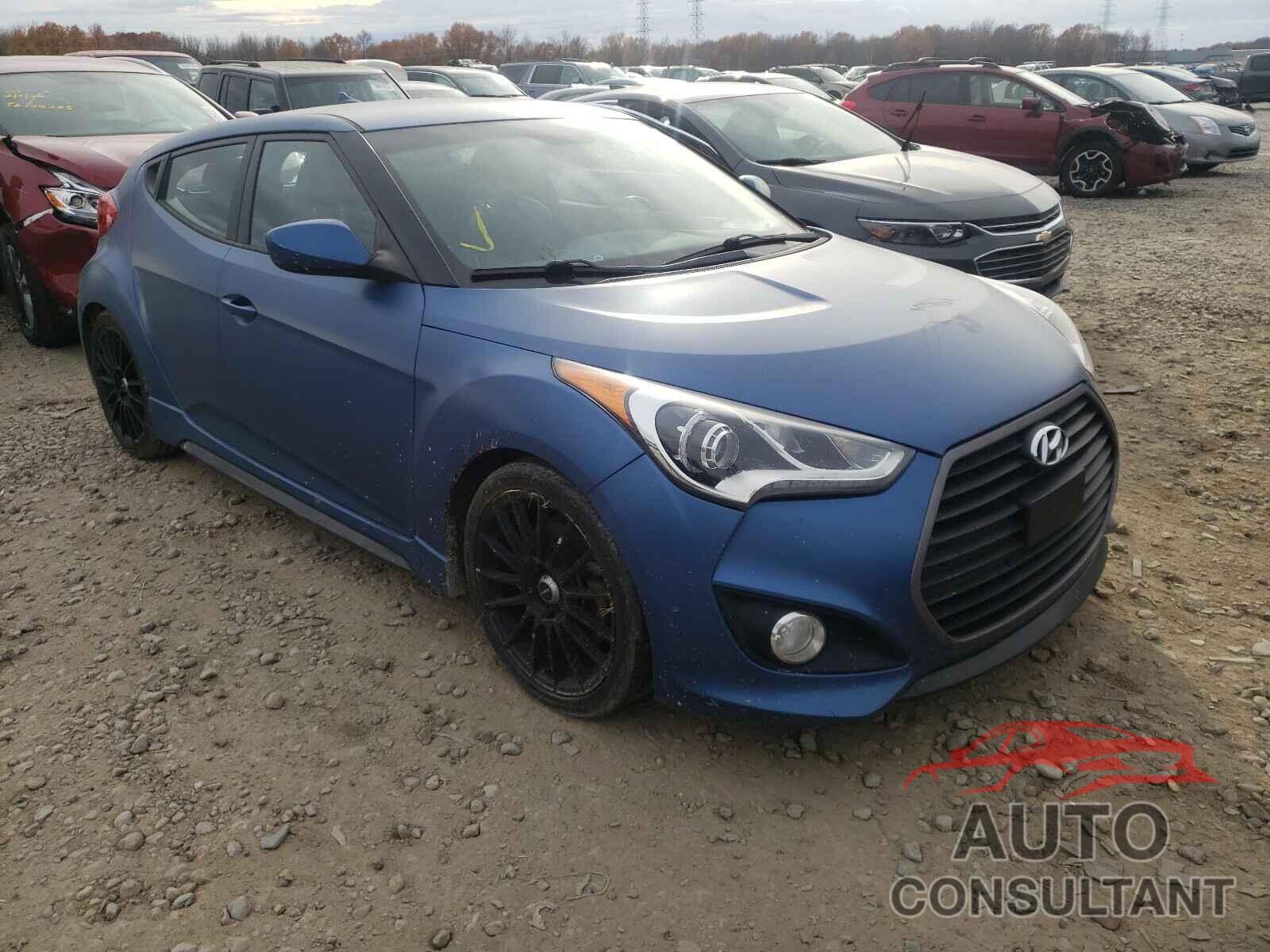 HYUNDAI VELOSTER 2016 - KMHTC6AEXGU257358