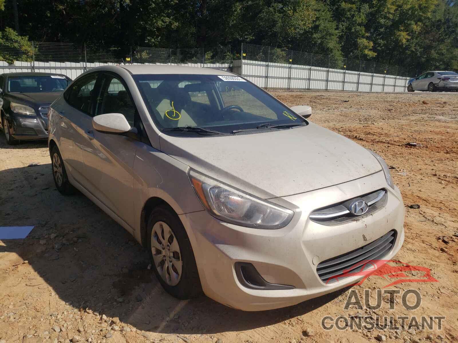 HYUNDAI ACCENT 2016 - KMHCT4AE6GU073782