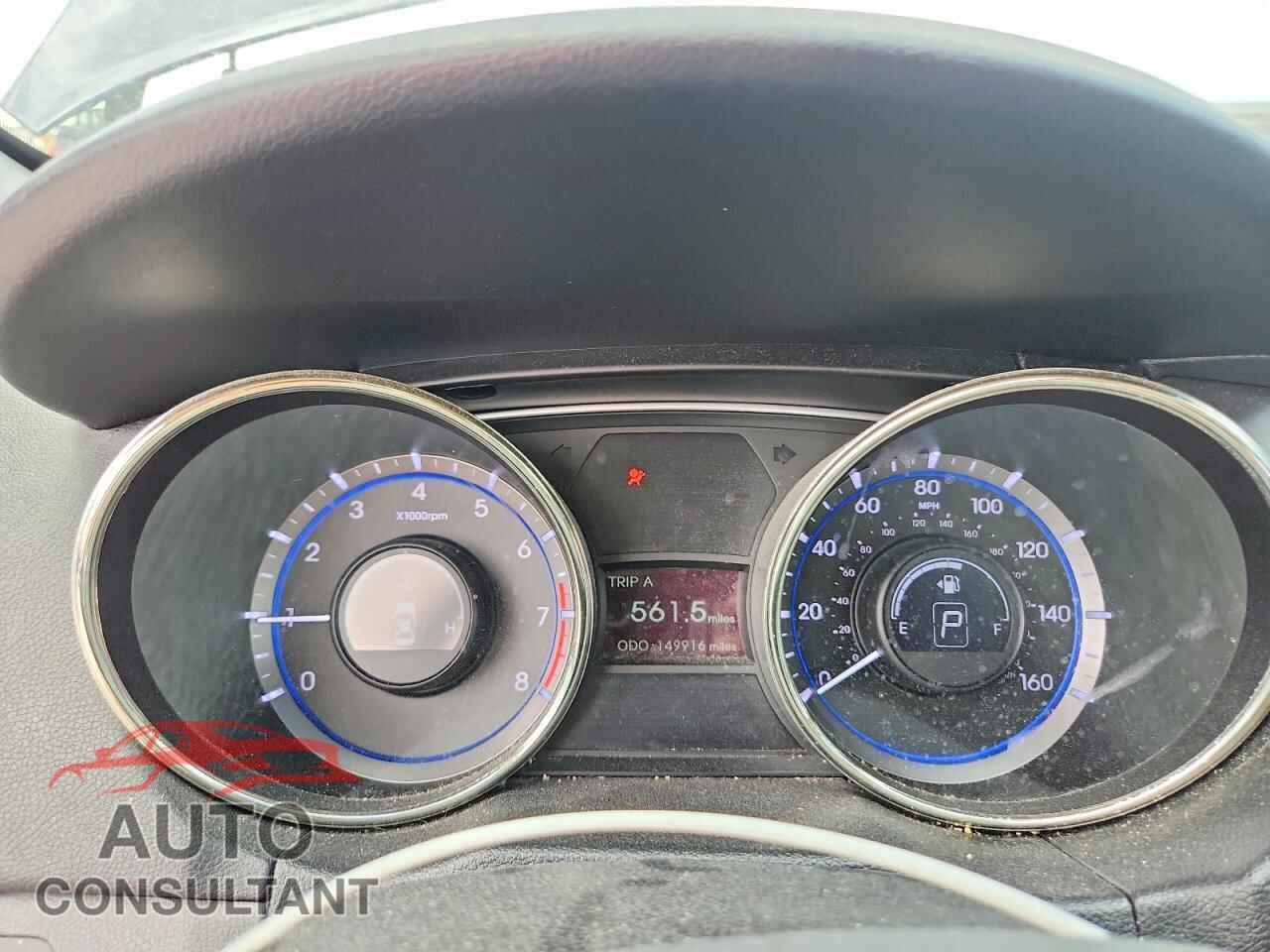 HYUNDAI SONATA 2012 - 5NPEC4AB2CH384861