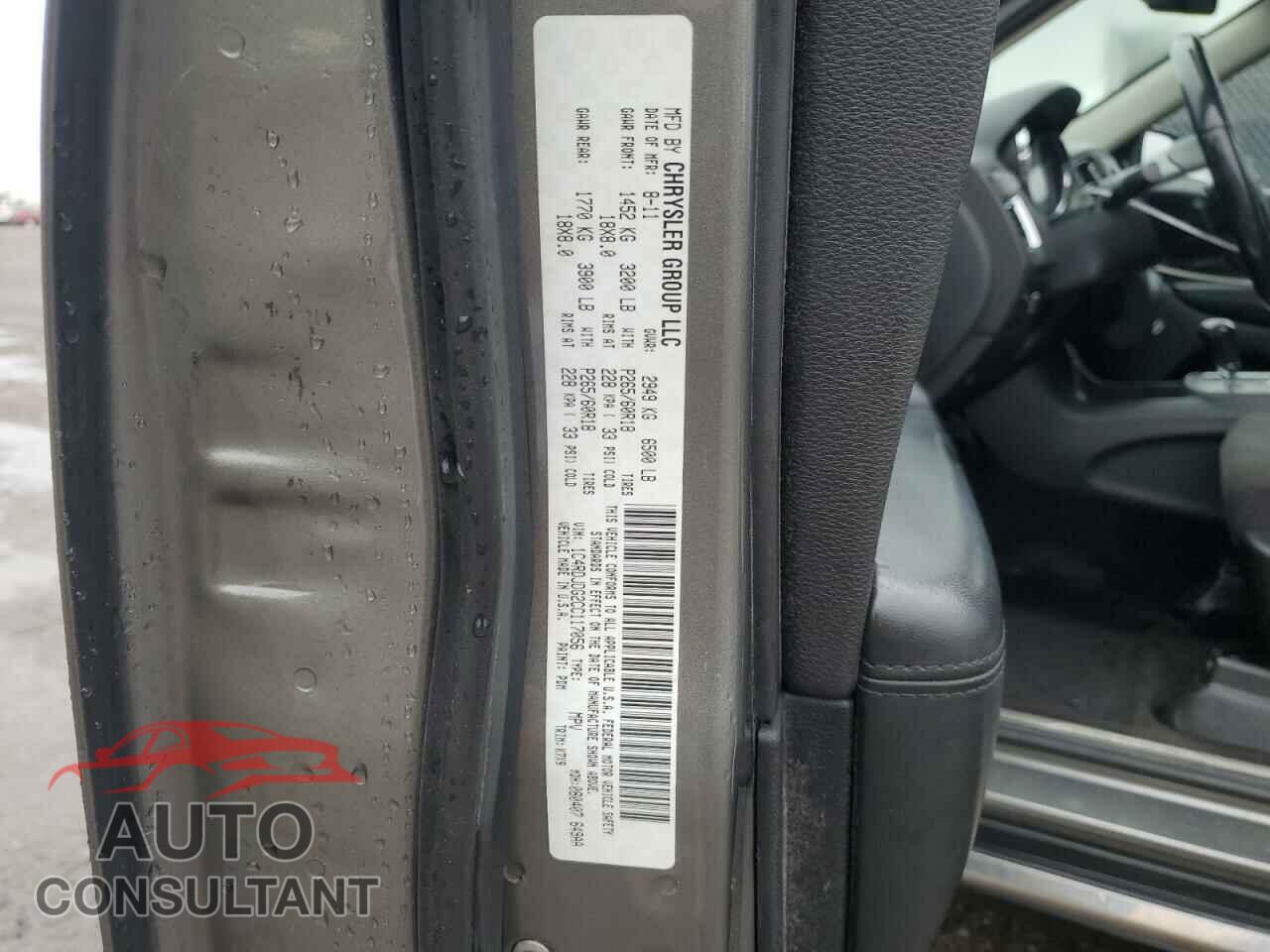 DODGE DURANGO 2012 - 1C4RDJDG2CC117056