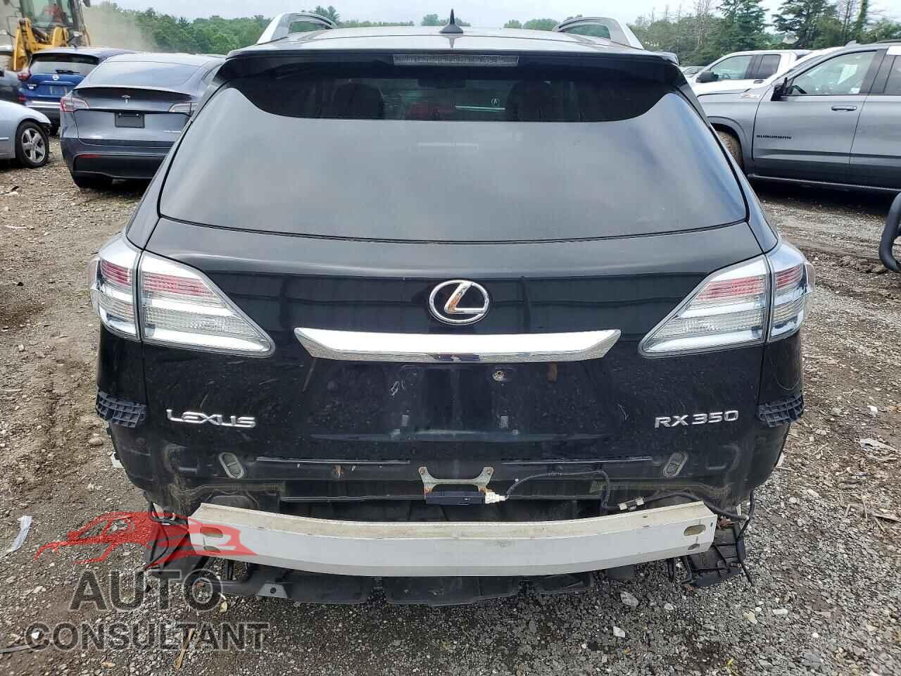 LEXUS RX350 2010 - 2T2BK1BA2AC036712