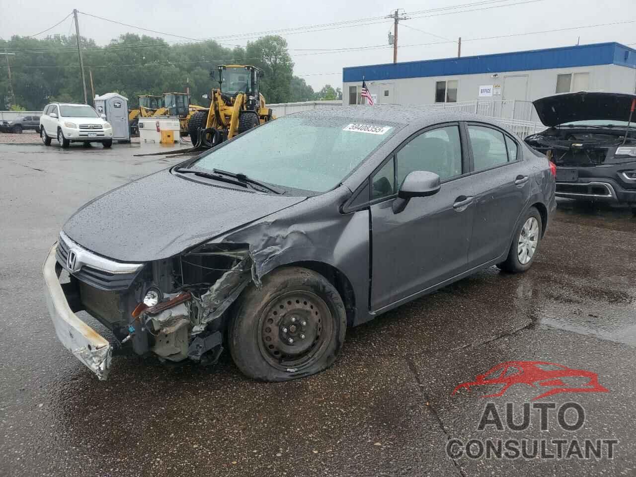 HONDA CIVIC 2012 - 19XFB2F52CE018255