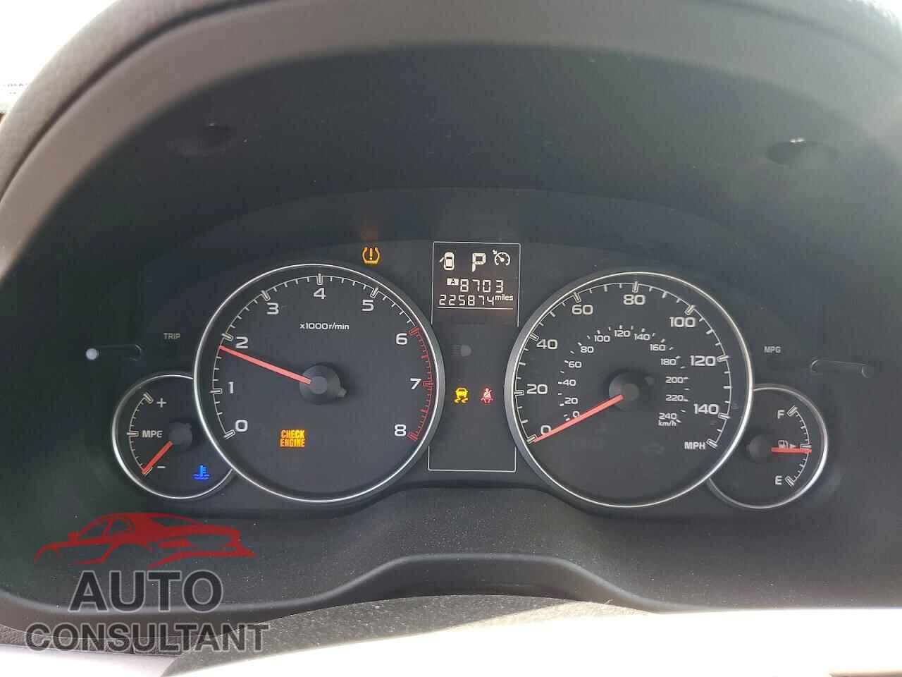SUBARU OUTBACK 2013 - 4S4BRCCC9D3296531
