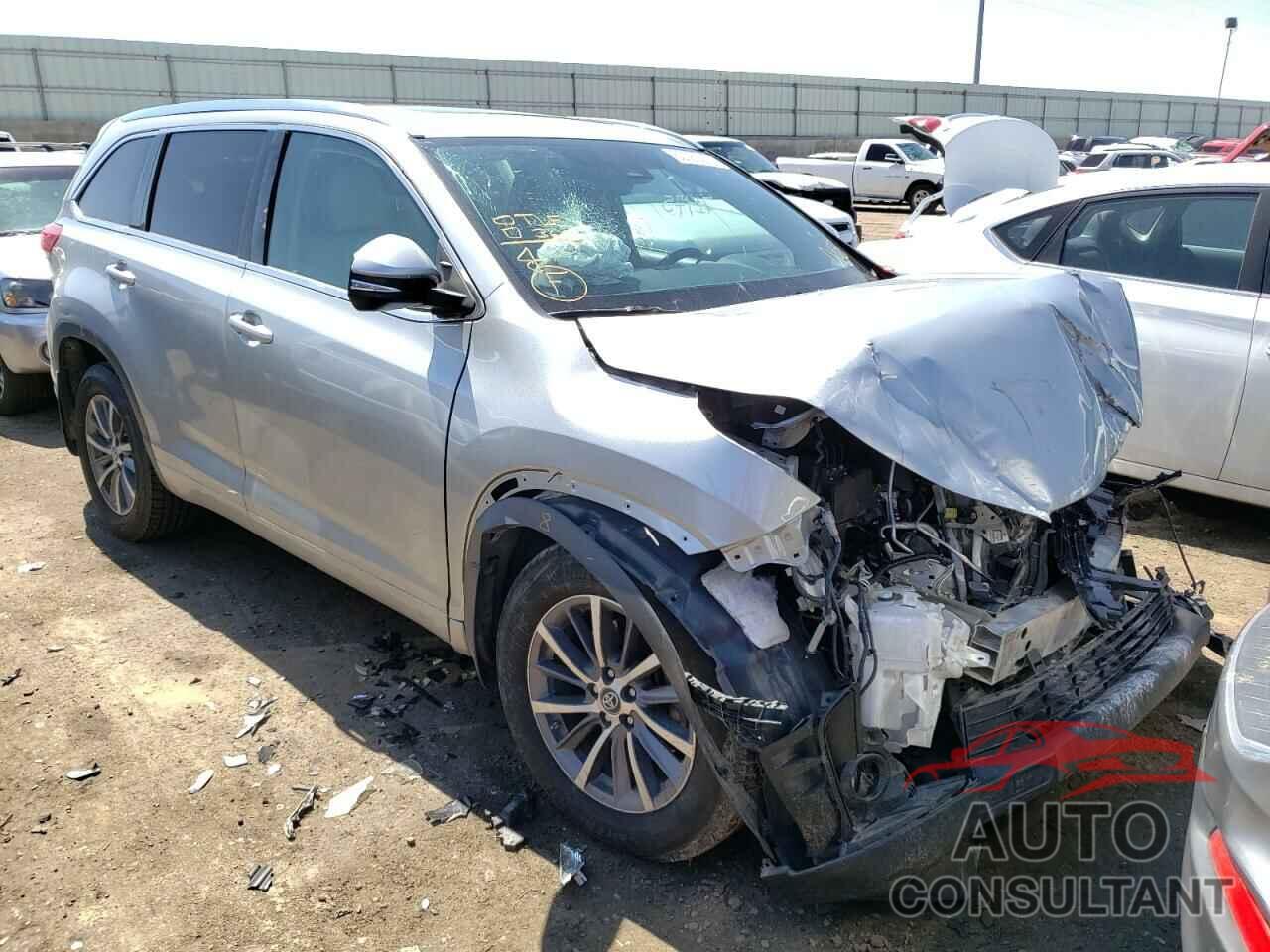TOYOTA HIGHLANDER 2017 - 5TDJZRFH1HS387596