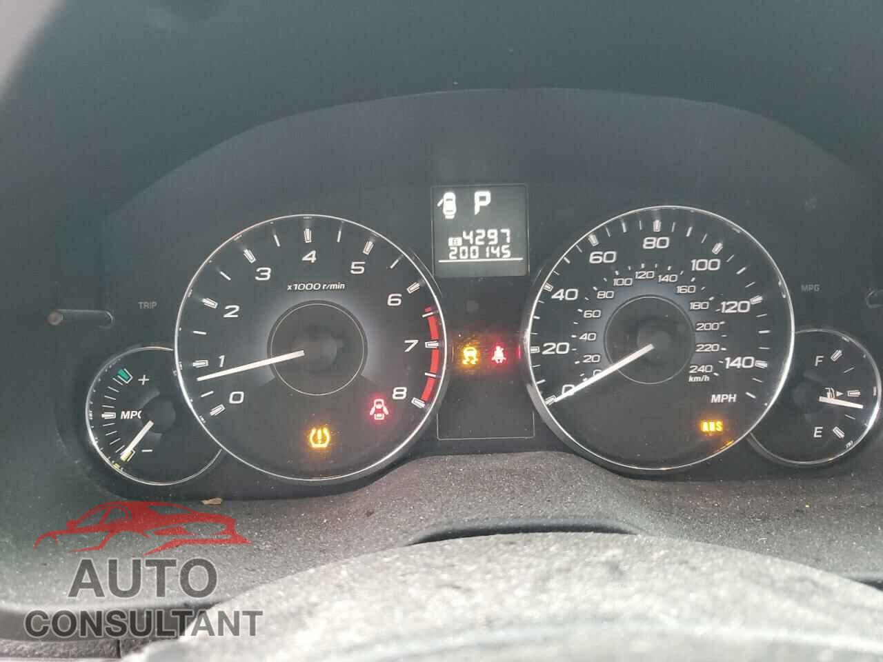 SUBARU OUTBACK 2011 - 4S4BRBCC5B3390705