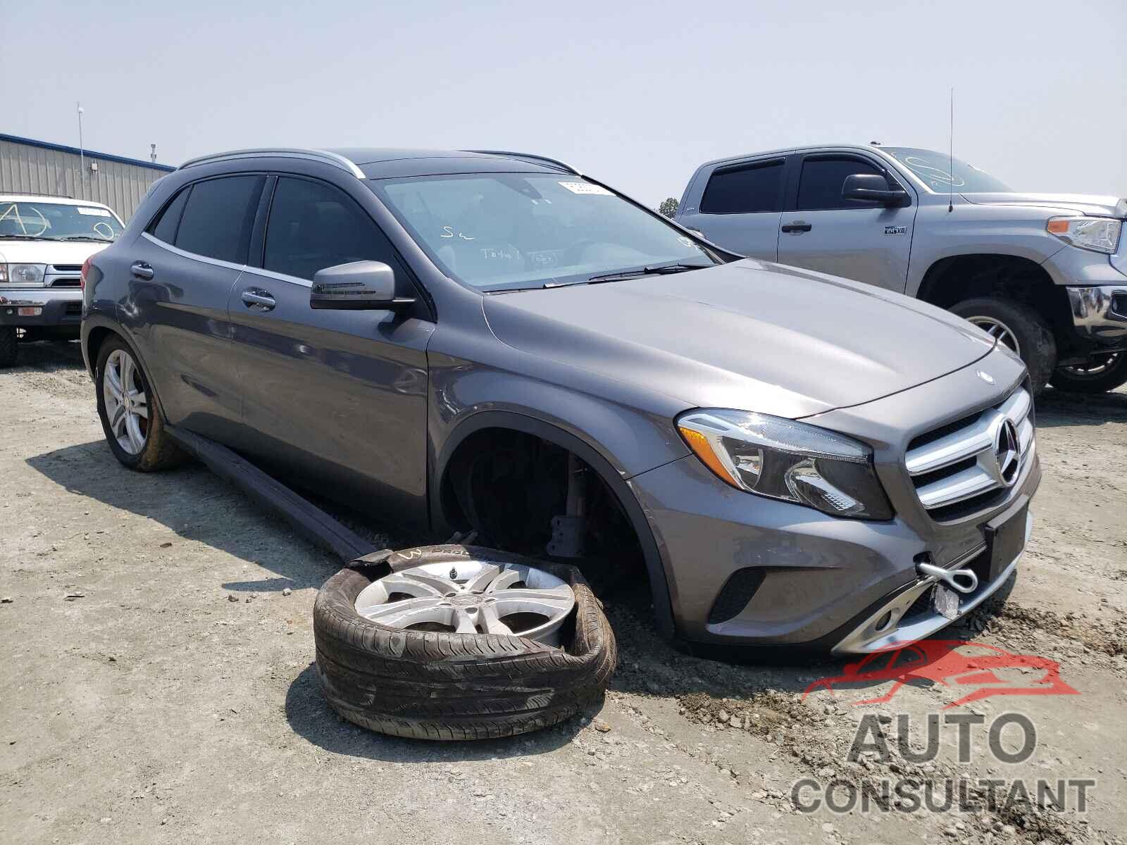 MERCEDES-BENZ GLA-CLASS 2017 - WDCTG4GB3HJ311560