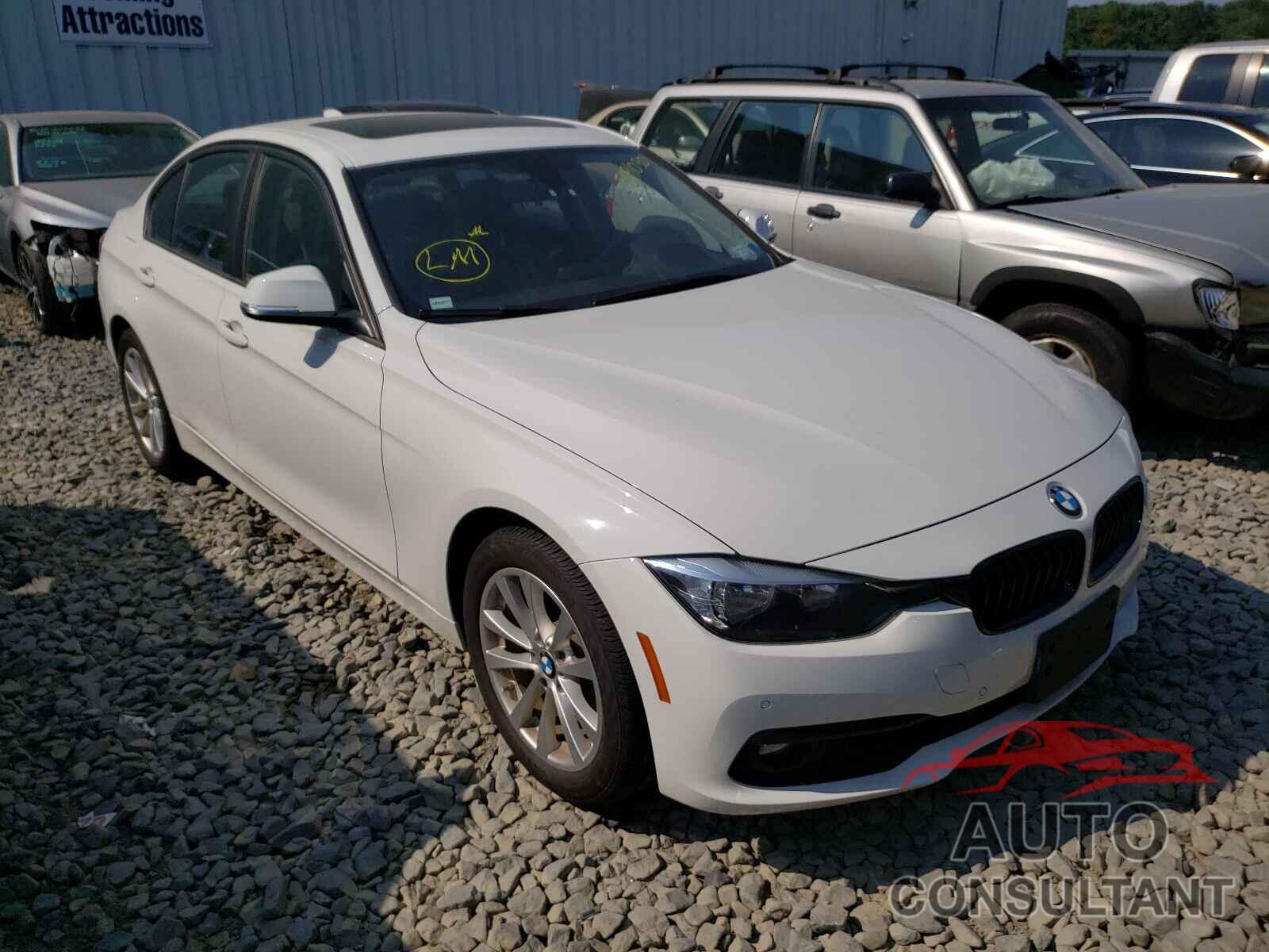 BMW 3 SERIES 2017 - WBA8E5G39HNU44426