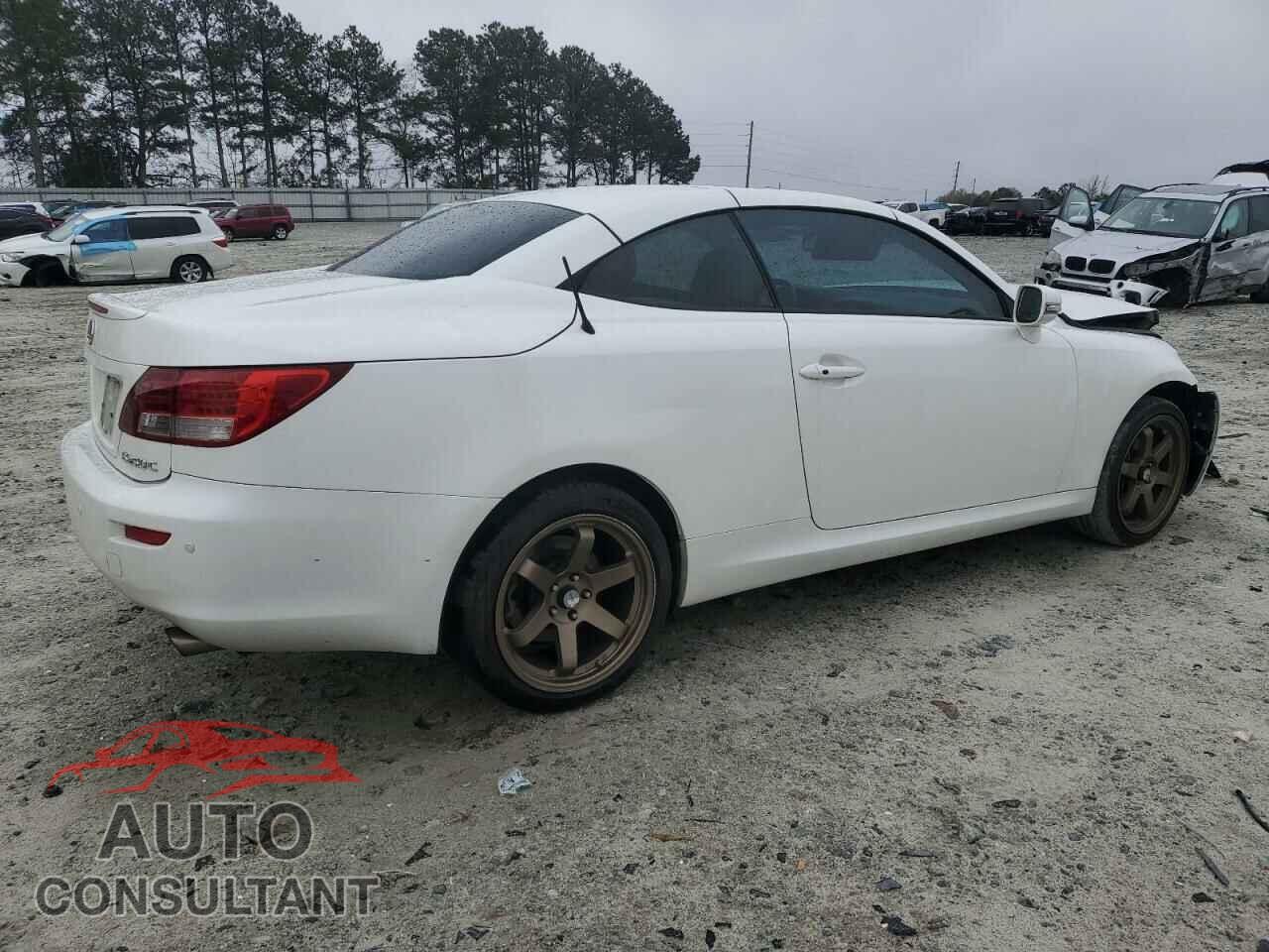 LEXUS IS 2012 - JTHFF2C20C2522734