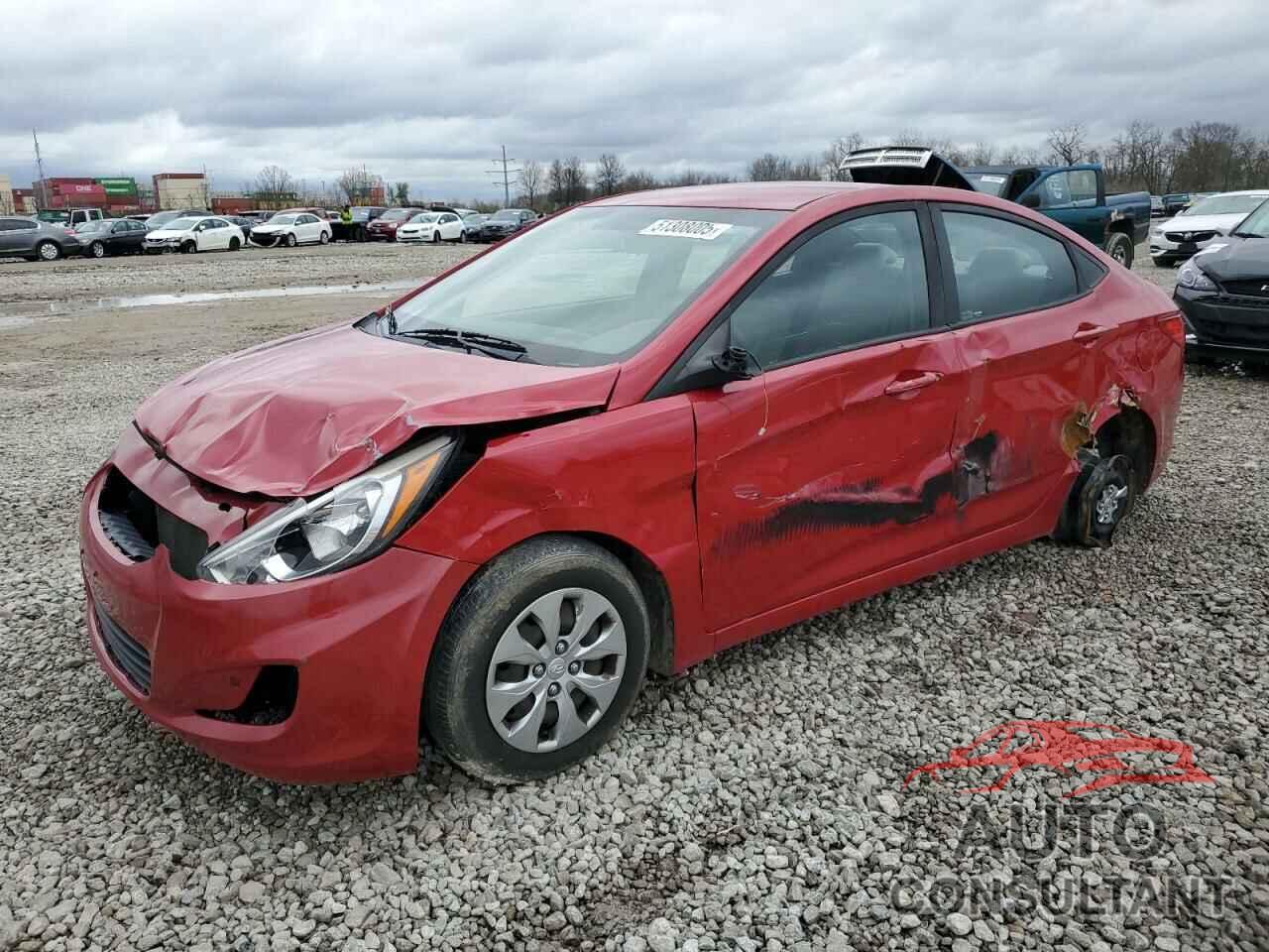 HYUNDAI ACCENT 2017 - KMHCT4AE4HU287879