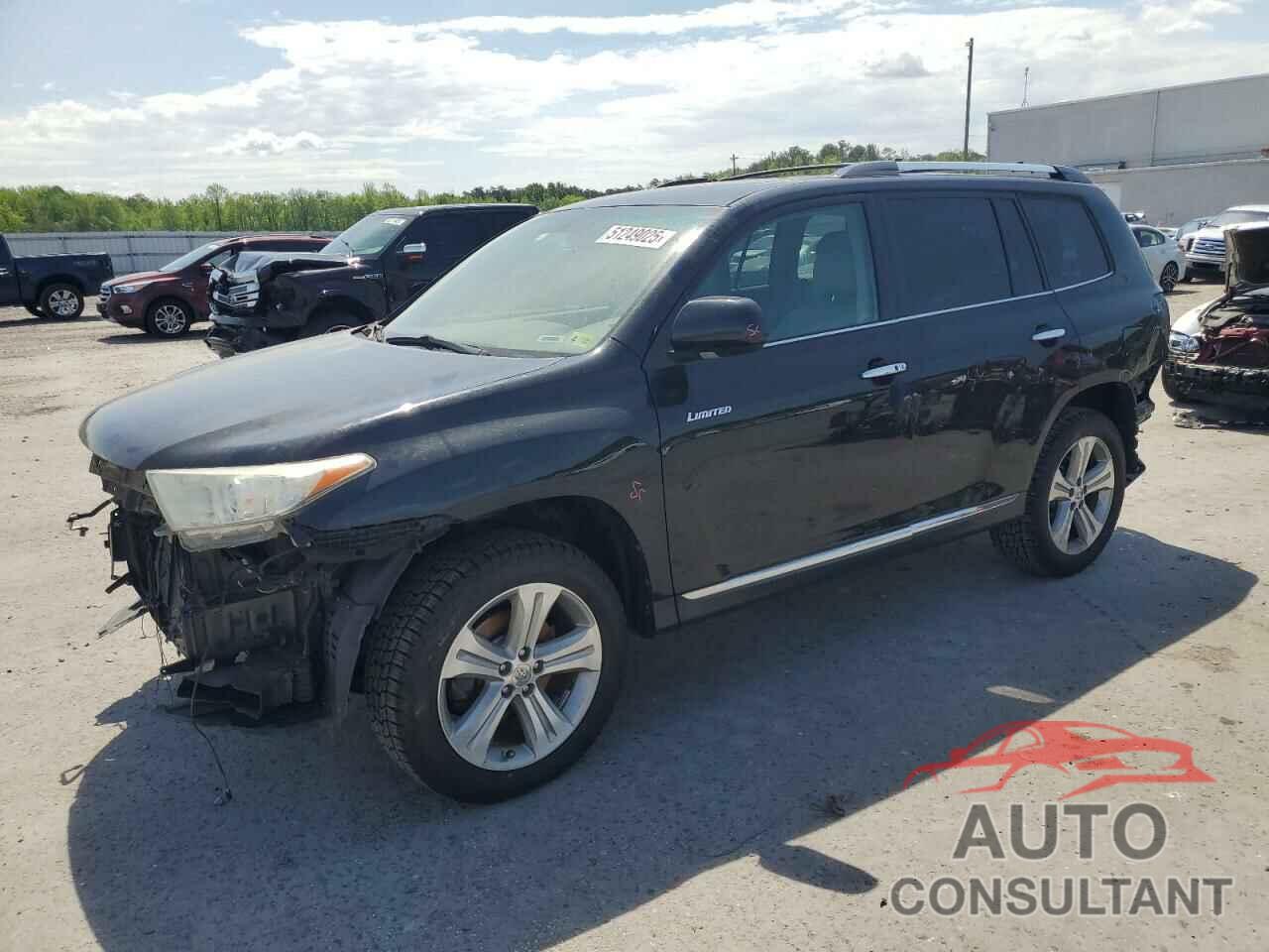 TOYOTA HIGHLANDER 2013 - 5TDDK3EHXDS204657