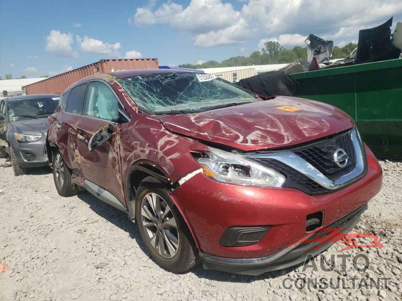 NISSAN MURANO 2017 - 5N1AZ2MG3HN151986