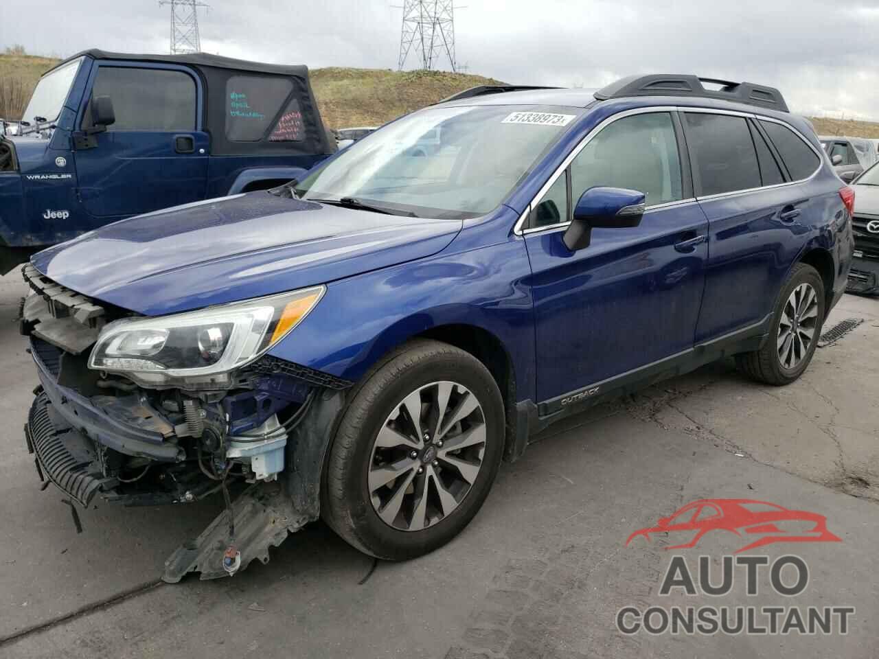 SUBARU OUTBACK 2016 - 4S4BSBJC6G3317518
