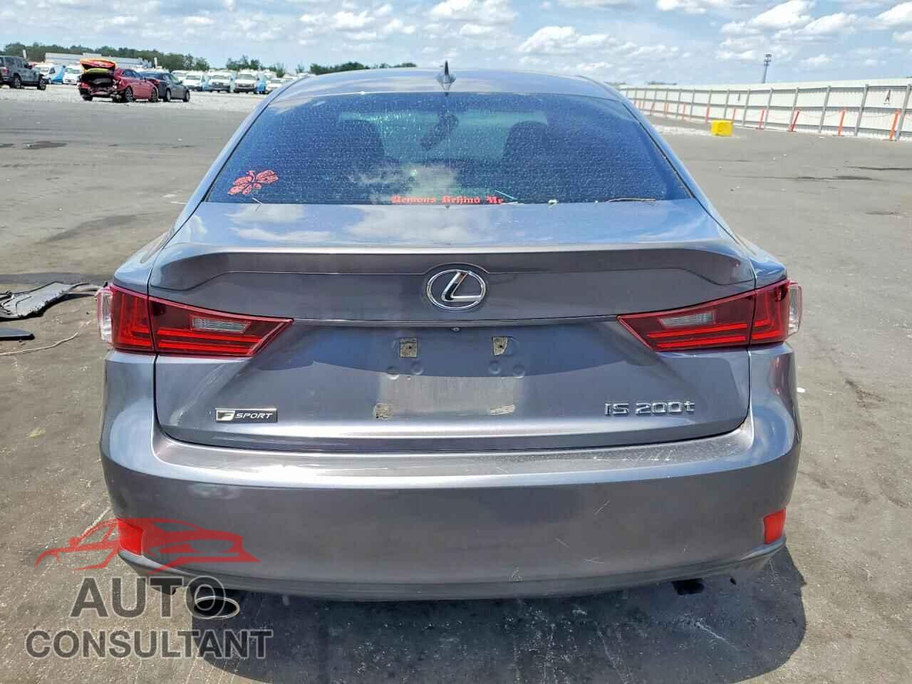 LEXUS IS 2016 - JTHBA1D27G5016845