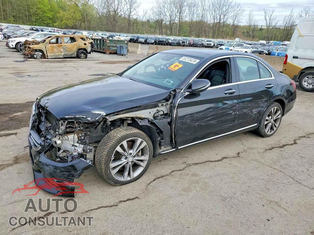 MERCEDES-BENZ C-CLASS 2017 - 55SWF4KB0HU202895