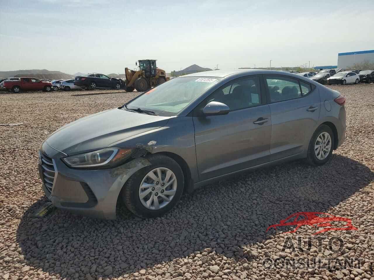 HYUNDAI ELANTRA 2018 - KMHD74LF6JU590408