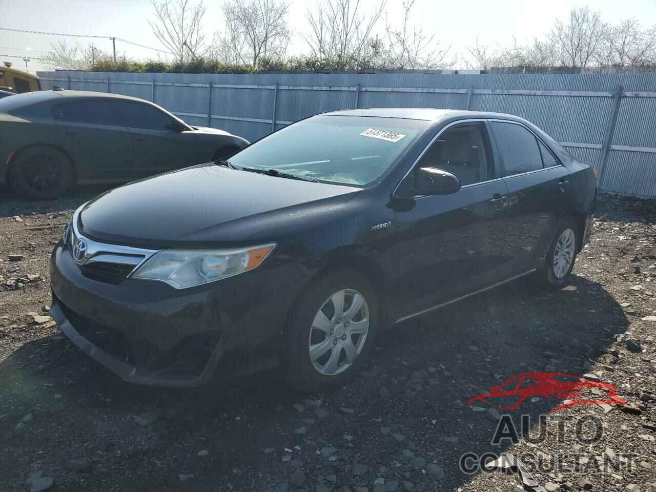 TOYOTA CAMRY 2012 - 4T1BD1FK6CU039101
