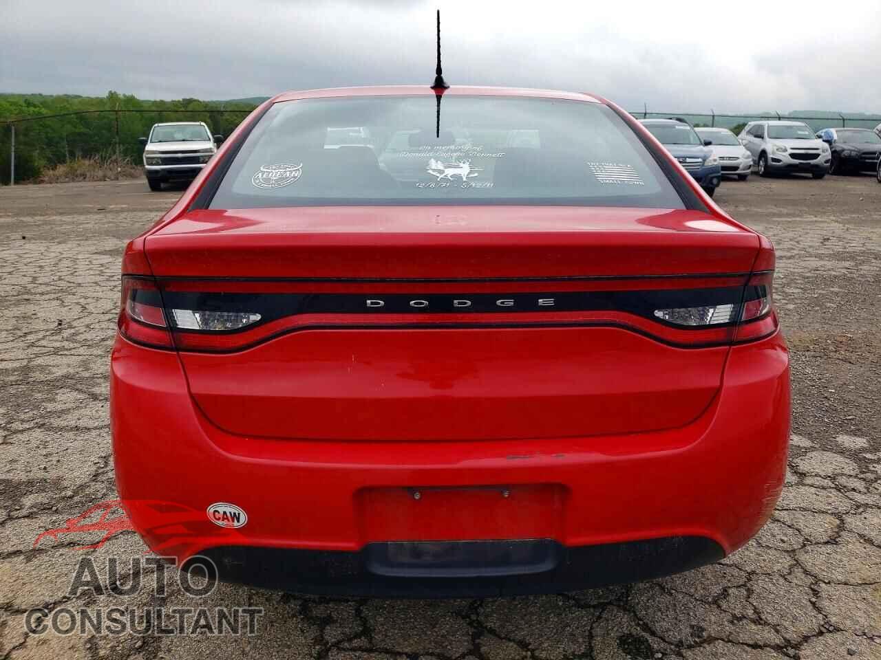 DODGE DART 2016 - 1C3CDFAA5GD752604