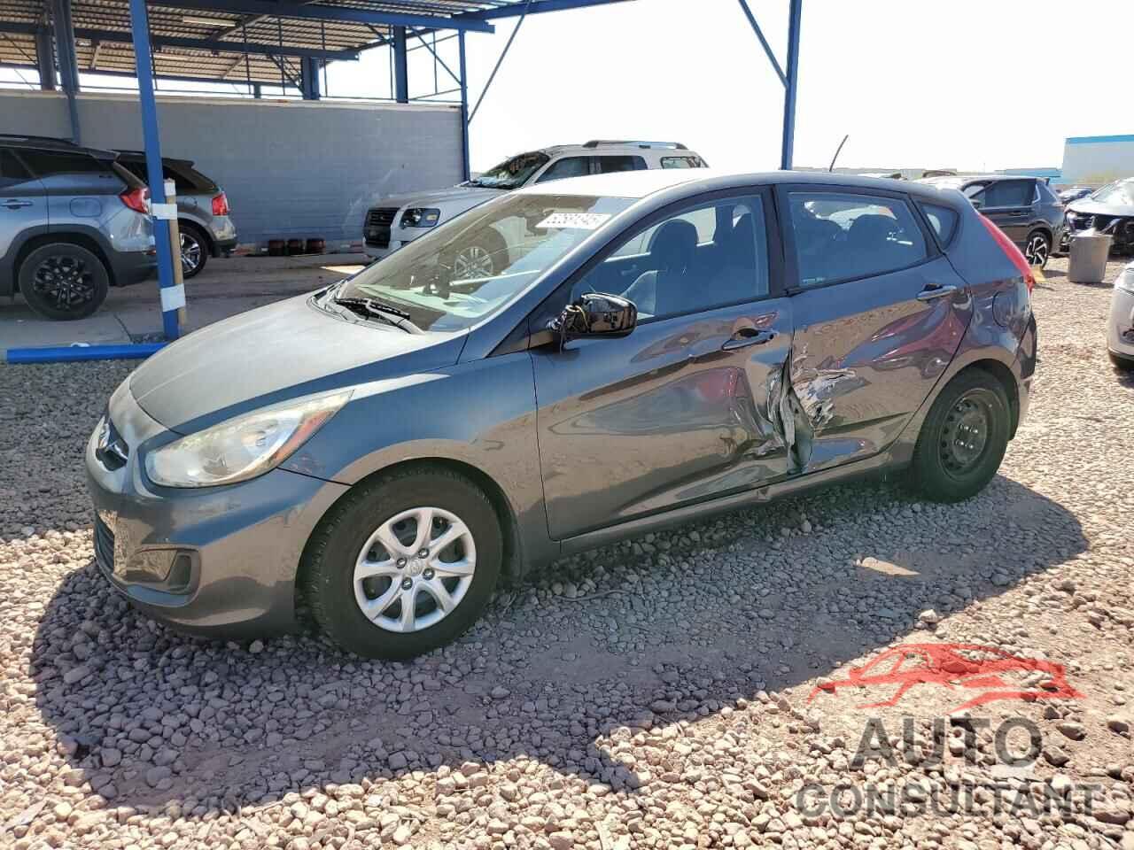 HYUNDAI ACCENT 2012 - KMHCT5AE1CU051852