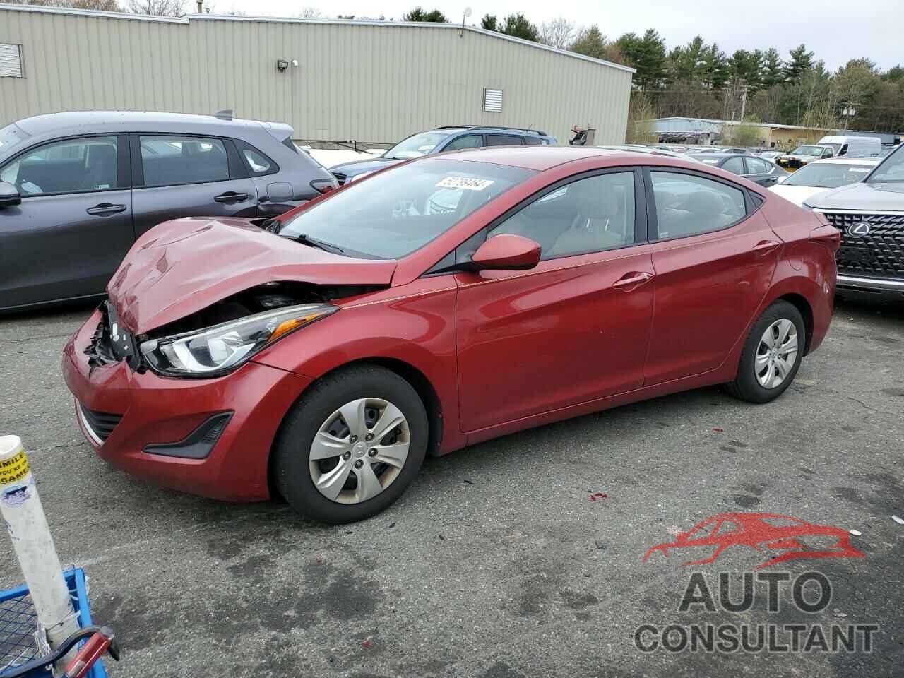 HYUNDAI ELANTRA 2016 - 5NPDH4AE0GH726482