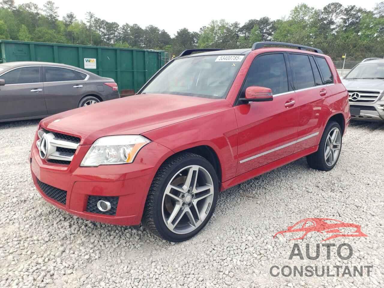 MERCEDES-BENZ GLK-CLASS 2012 - WDCGG5GB6CF756717