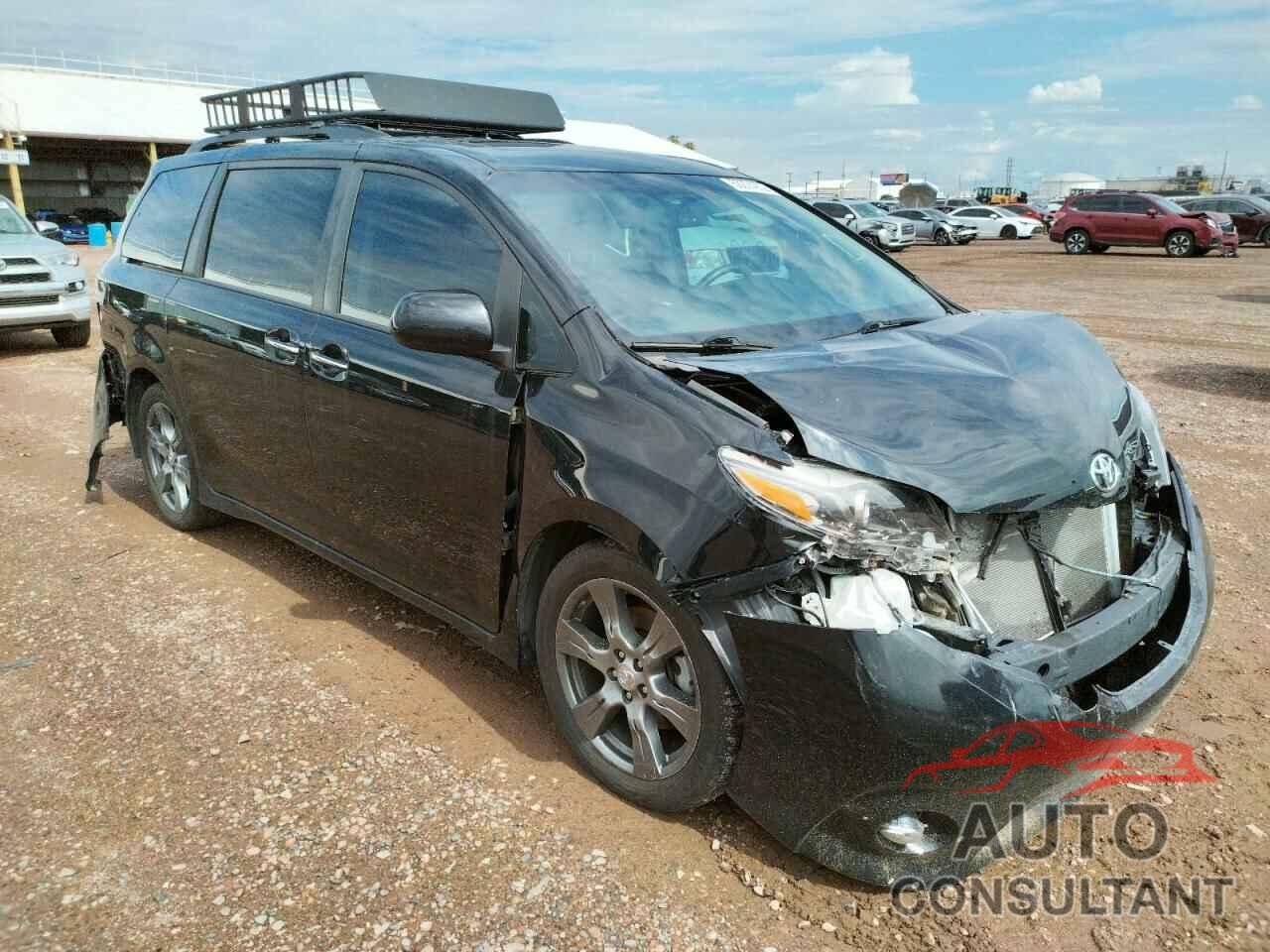 TOYOTA SIENNA 2017 - 5TDXZ3DC9HS826185