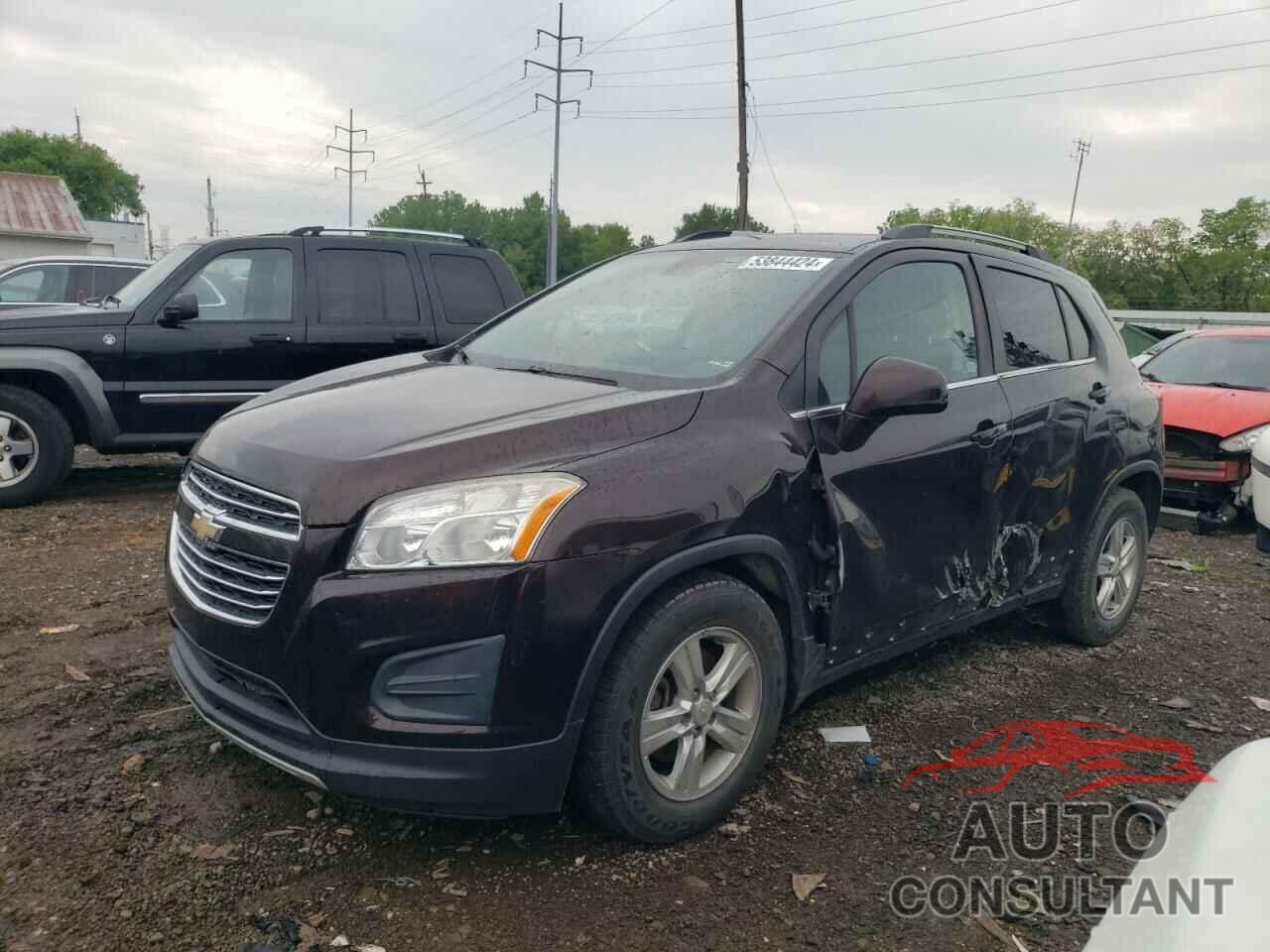 CHEVROLET TRAX 2016 - KL7CJLSBXGB755694