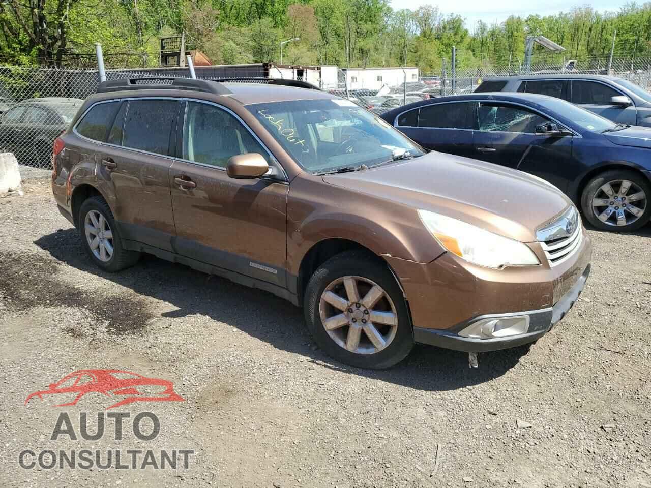 SUBARU OUTBACK 2011 - 4S4BRBCC1B3312213