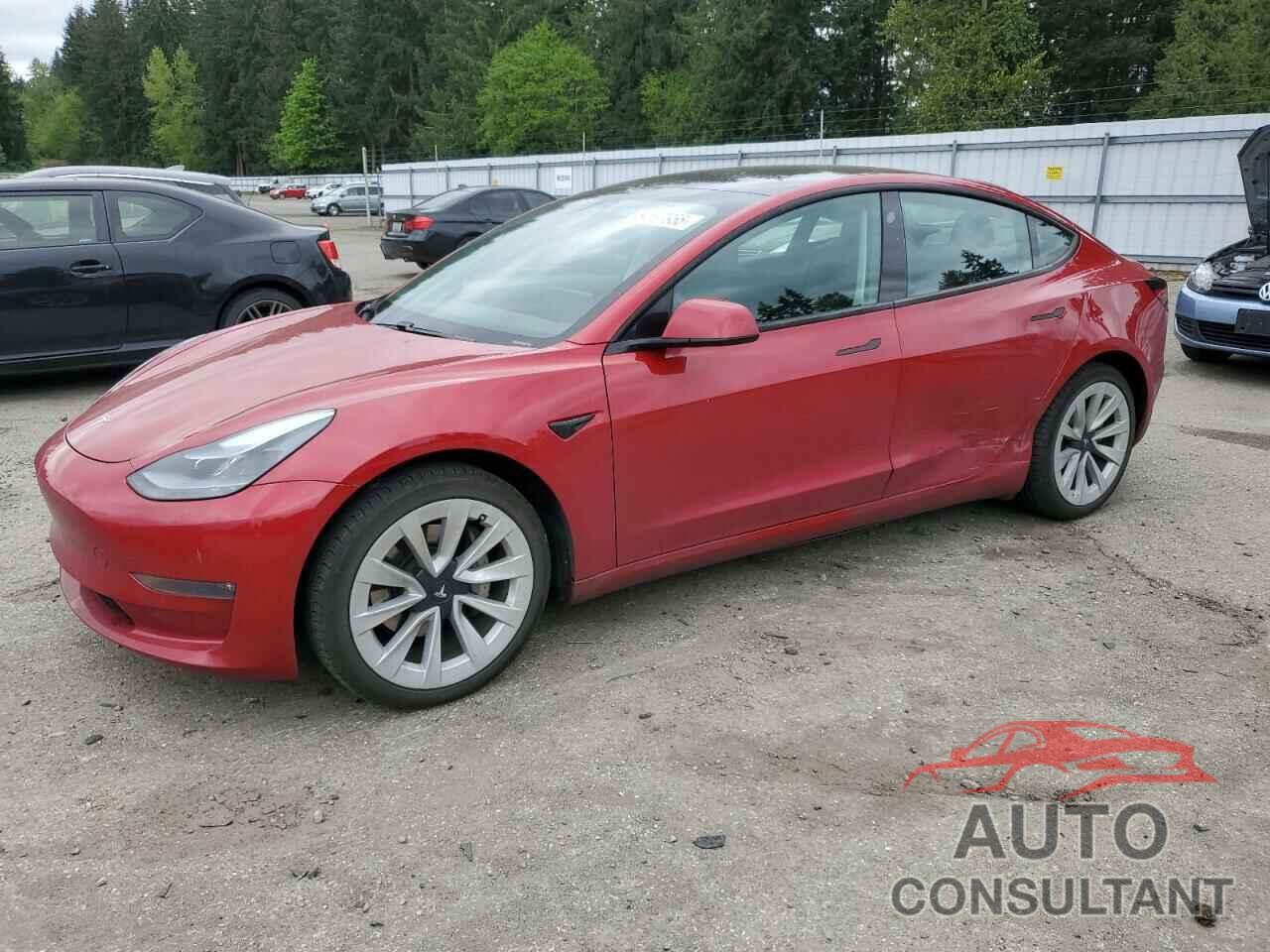 TESLA MODEL 3 2021 - 5YJ3E1EB0MF055411