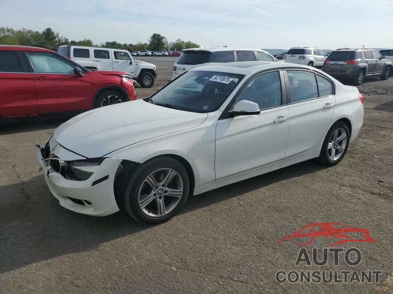 BMW 3 SERIES 2014 - WBA3D3C54EK153693