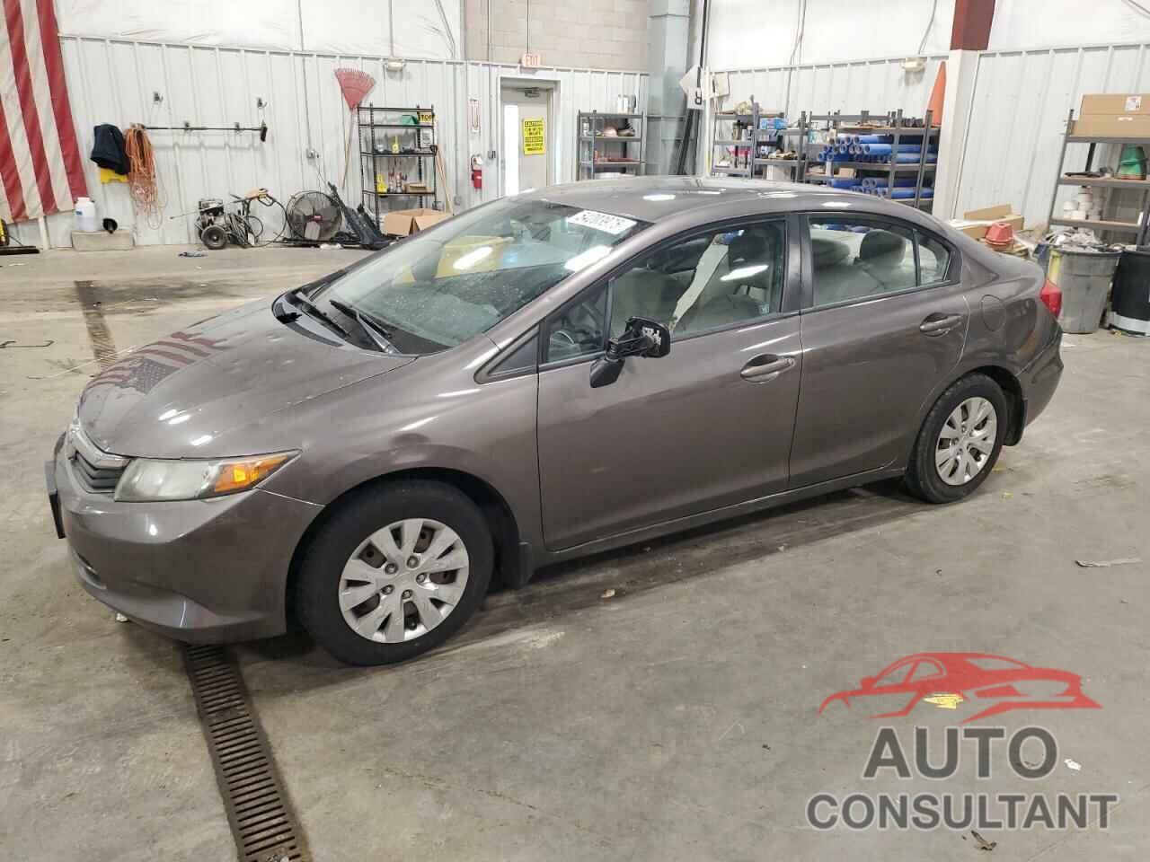 HONDA CIVIC 2012 - 19XFB2F55CE052948