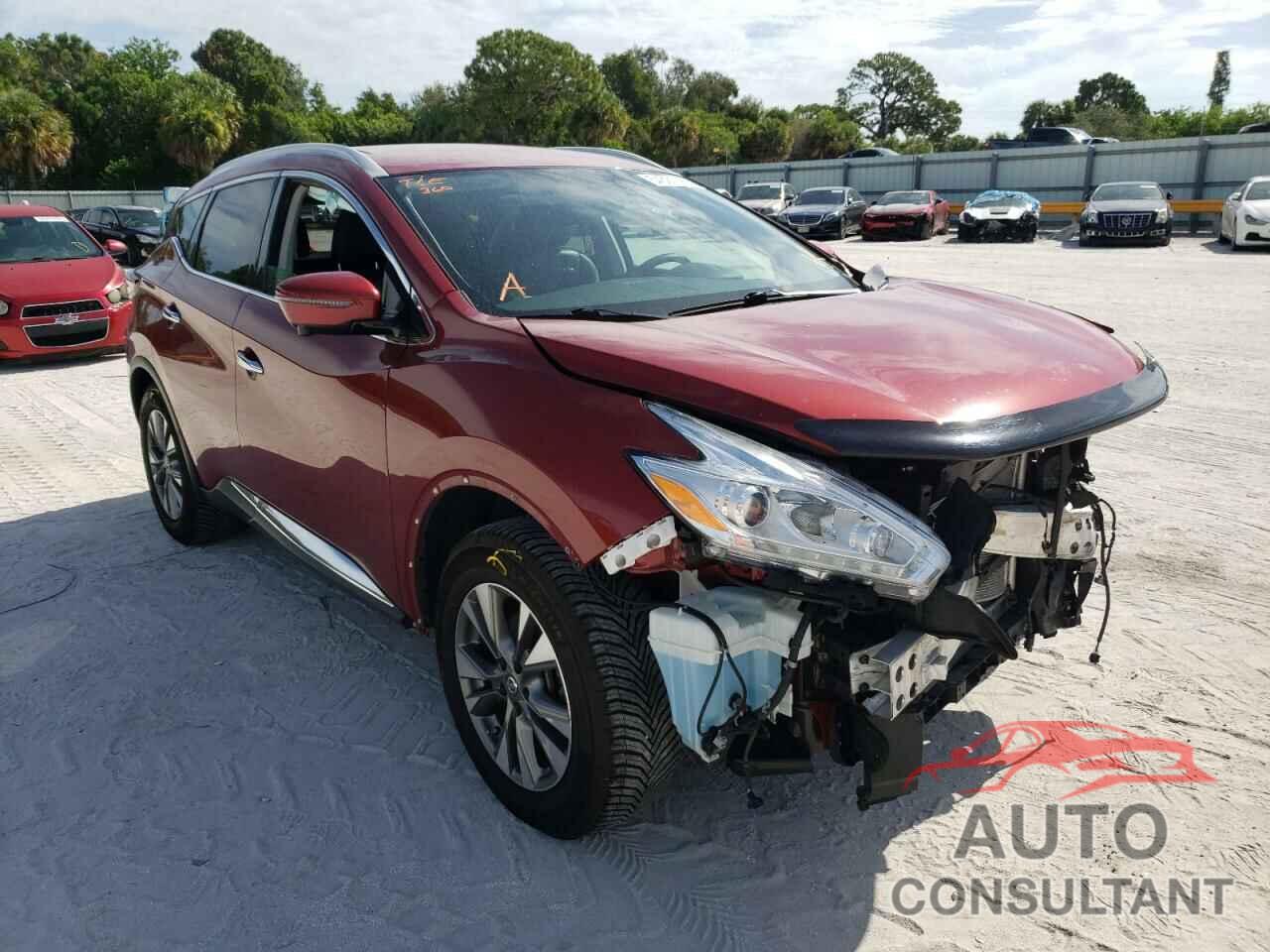 NISSAN MURANO 2017 - 5N1AZ2MG1HN168723