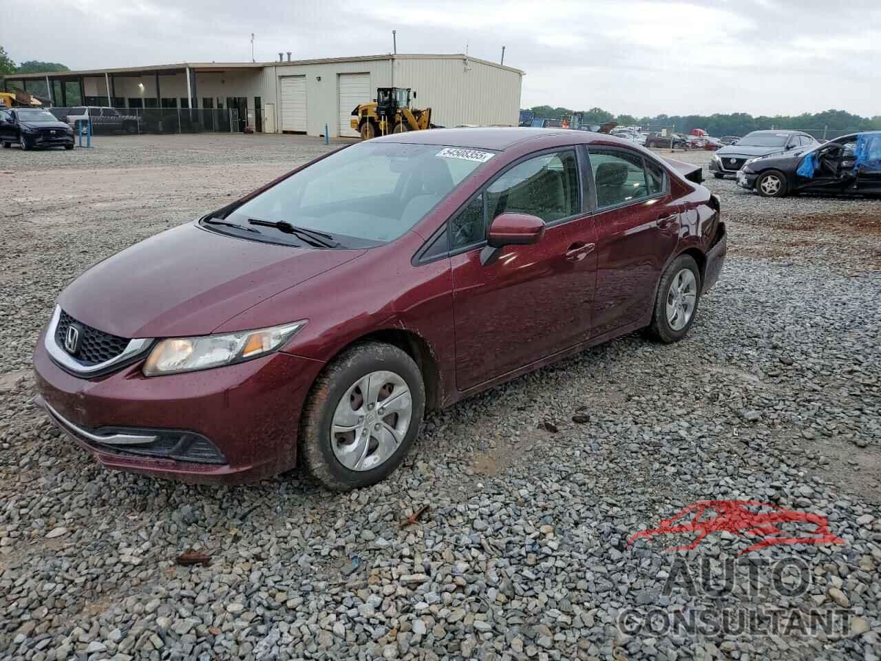 HONDA CIVIC 2014 - 2HGFB2F58EH522382
