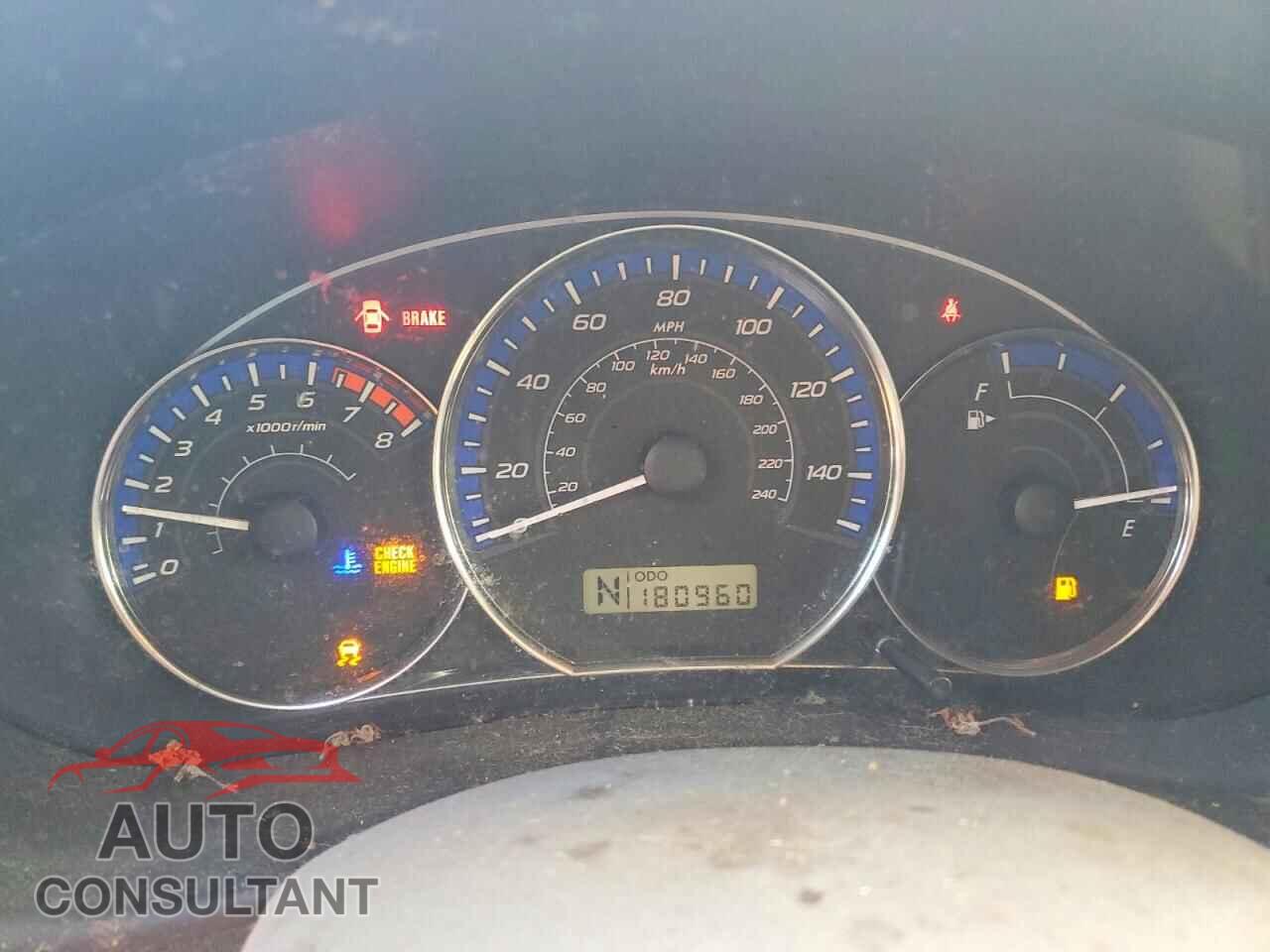 SUBARU FORESTER 2012 - JF2SHADCXCH427012