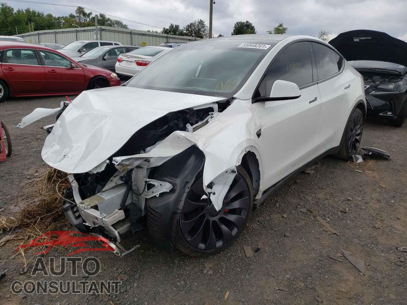 TESLA MODEL Y 2020 - 5YJYGDEF5LF003520