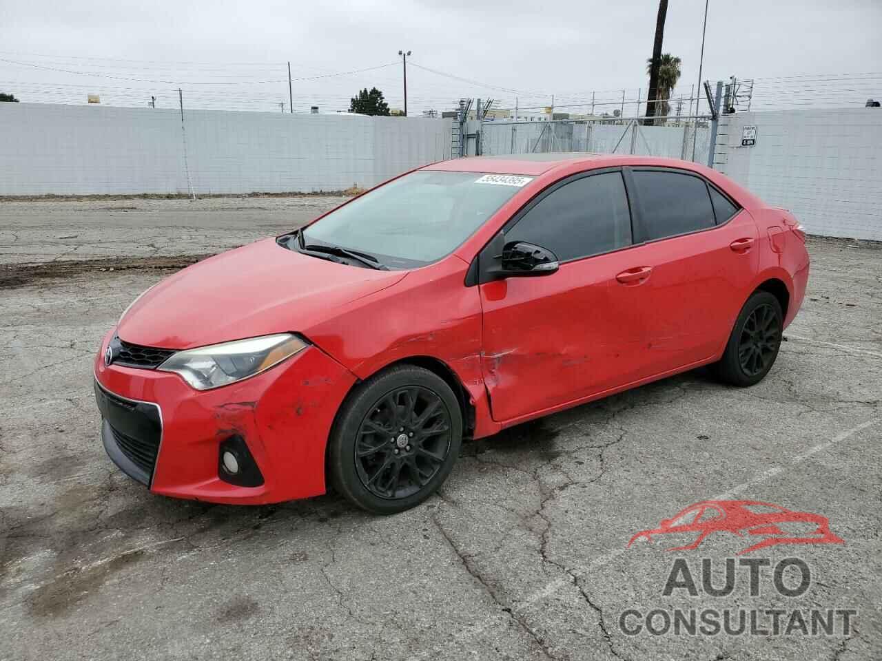 TOYOTA COROLLA 2016 - 2T1BURHE9GC557426