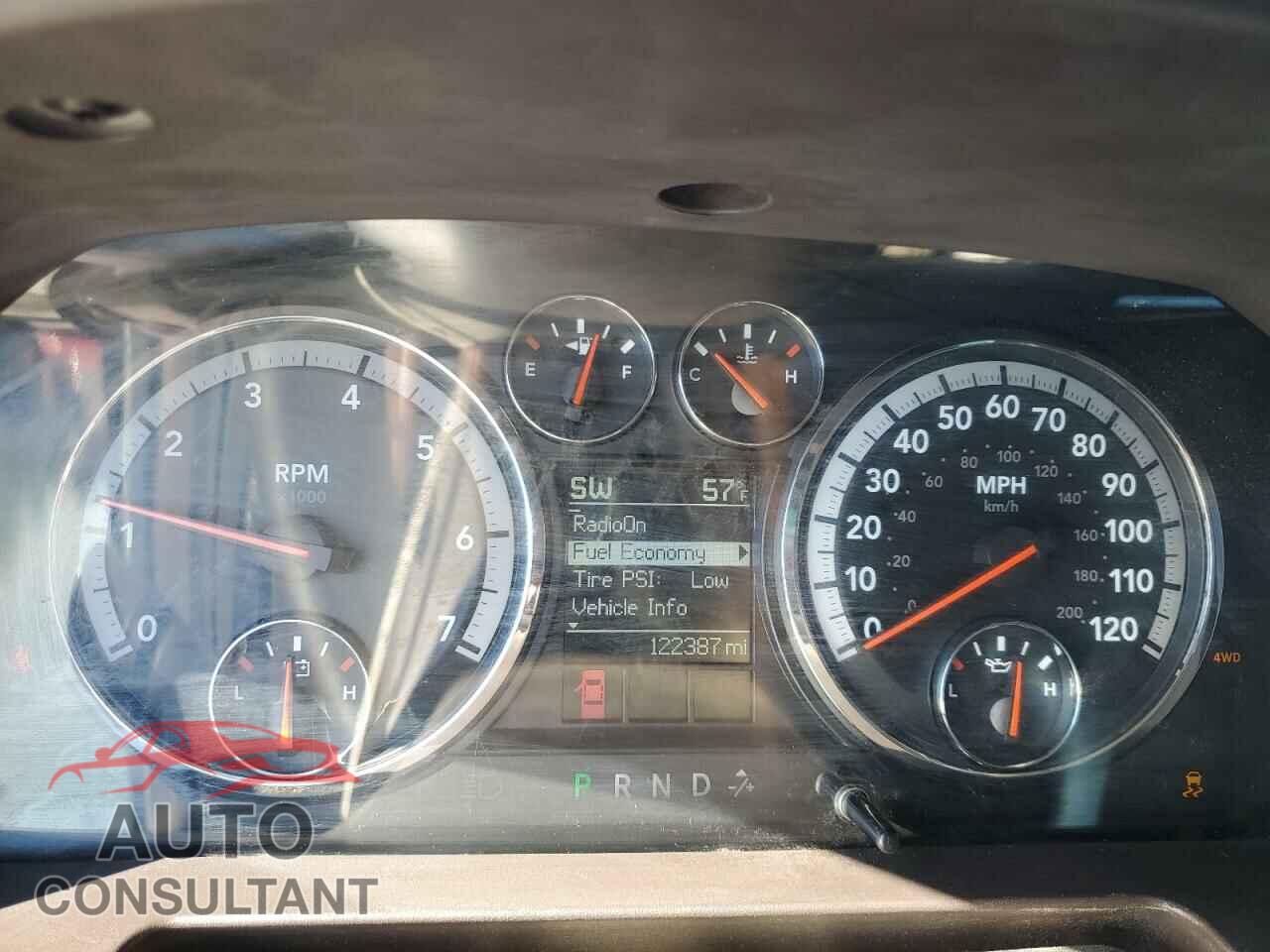 DODGE RAM 1500 2012 - 1C6RD7LT0CS308117