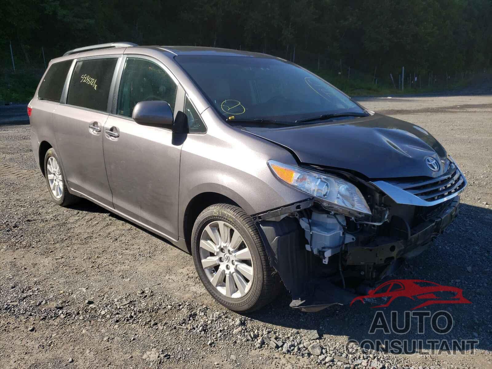 TOYOTA SIENNA 2016 - 5TDDK3DC9GS129640