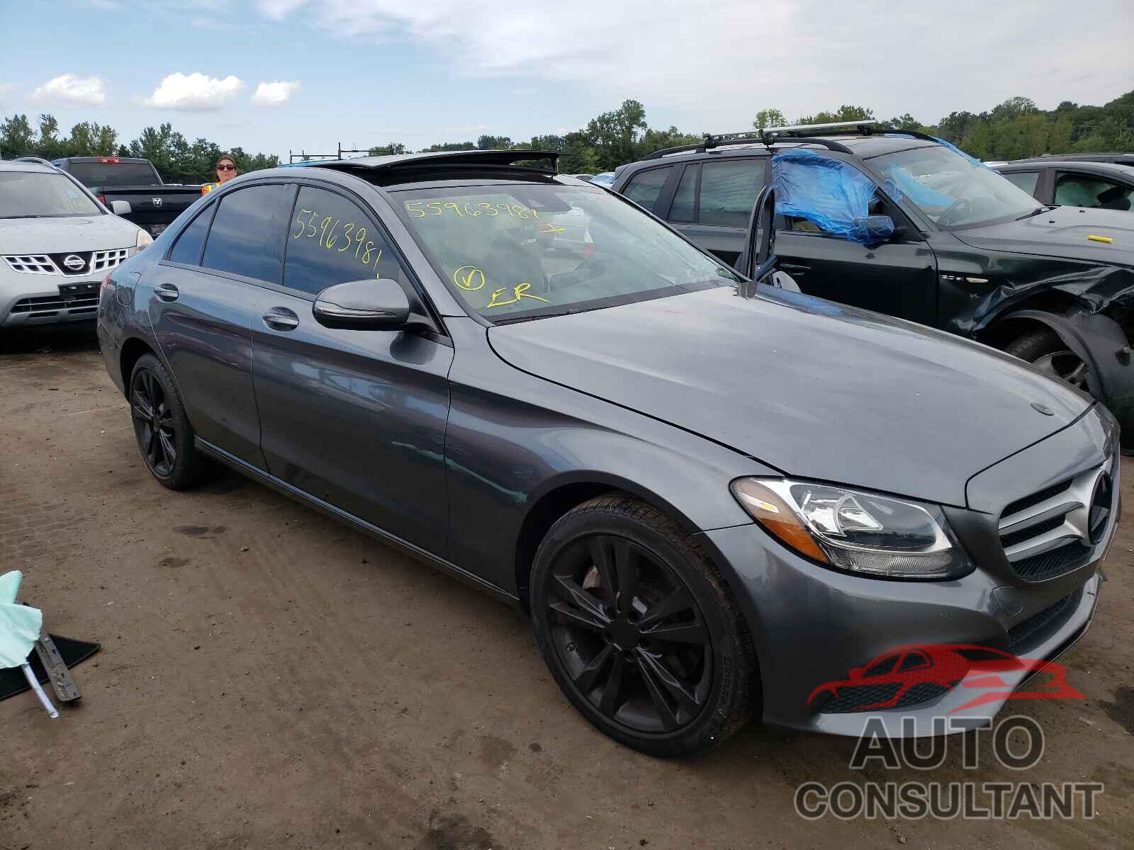 MERCEDES-BENZ C-CLASS 2017 - 55SWF4KBXHU191520