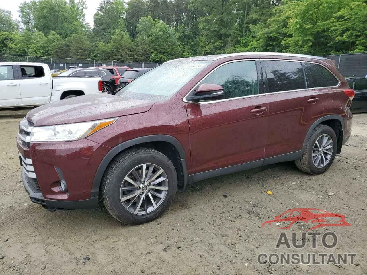 TOYOTA HIGHLANDER 2019 - 5TDJZRFH8KS938985