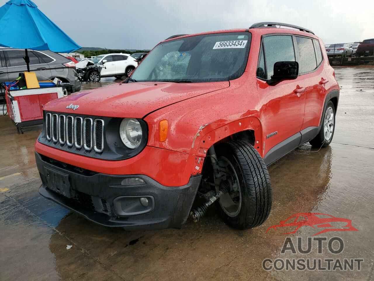 JEEP RENEGADE 2017 - ZACCJABB3HPE49838