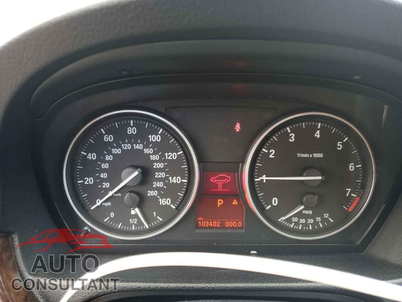 BMW 3 SERIES 2011 - WBAPH5G5XBNM71663