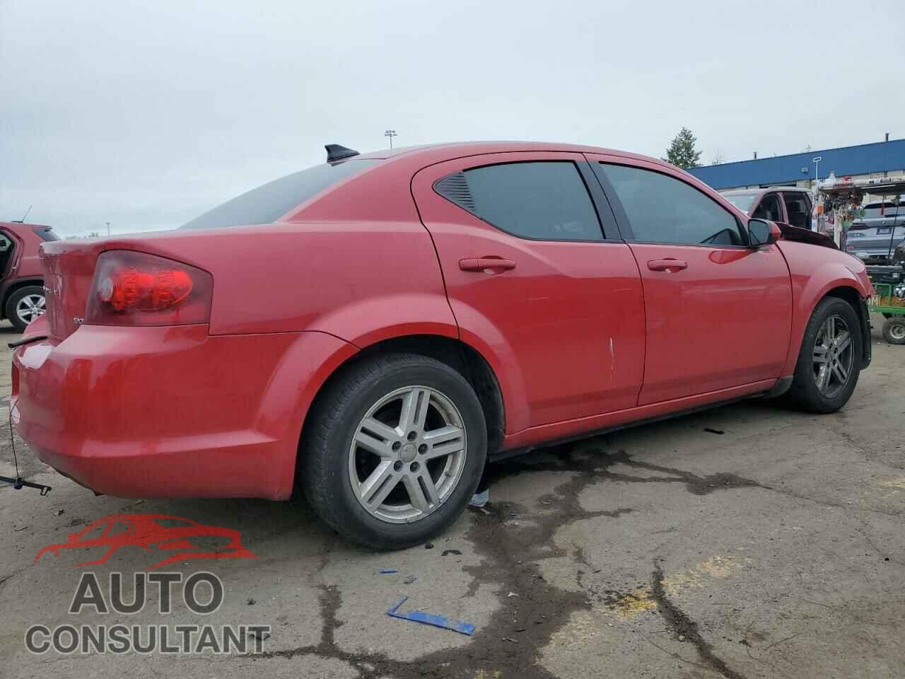 DODGE AVENGER 2012 - 1C3CDZCB4CN196331