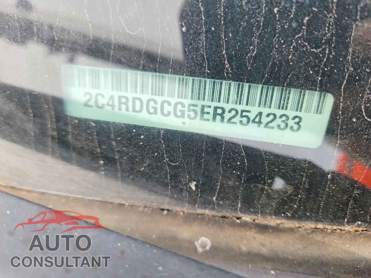 DODGE CARAVAN 2014 - 2C4RDGCG5ER254233