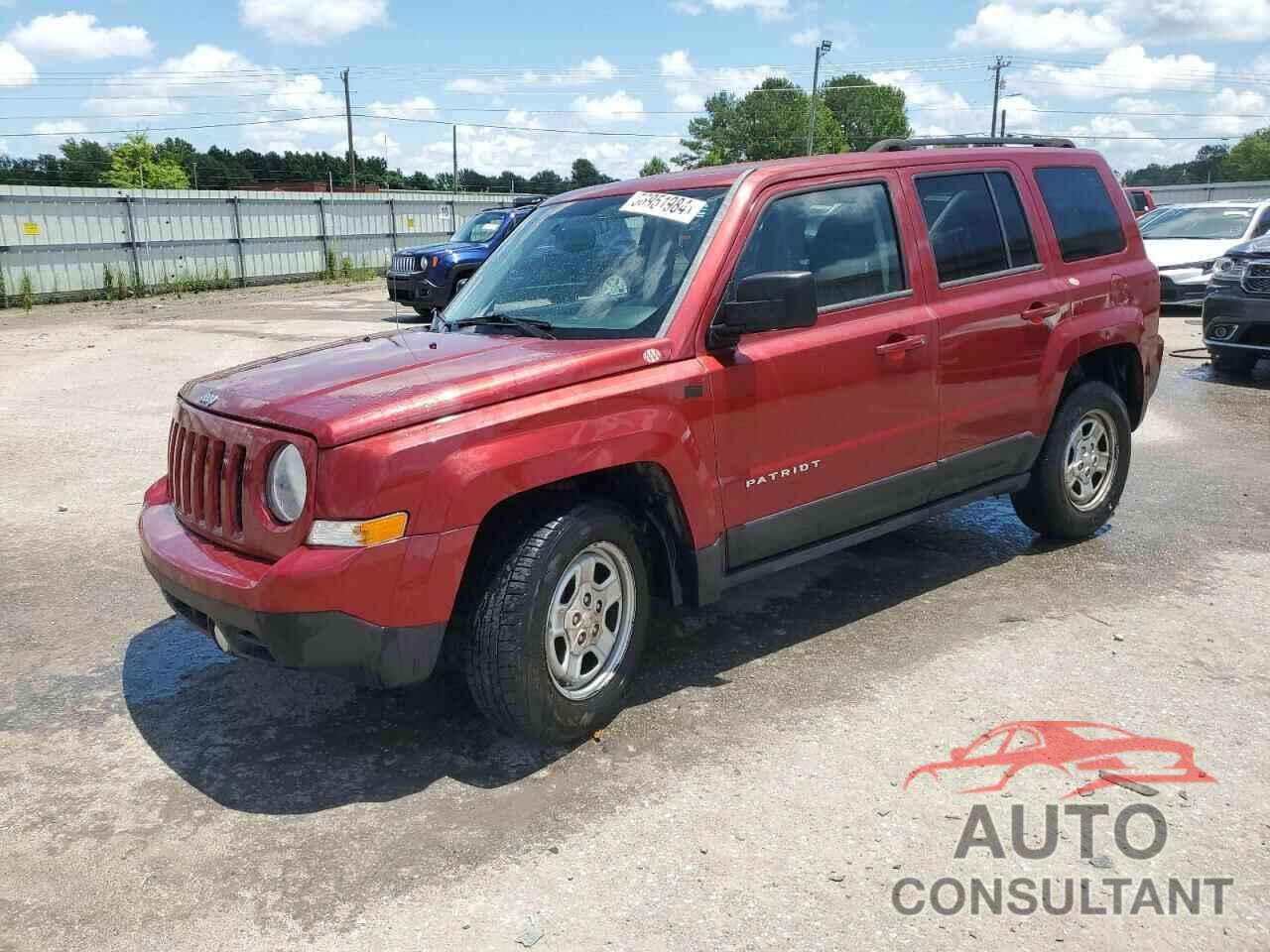 JEEP PATRIOT 2016 - 1C4NJPBA3GD602590