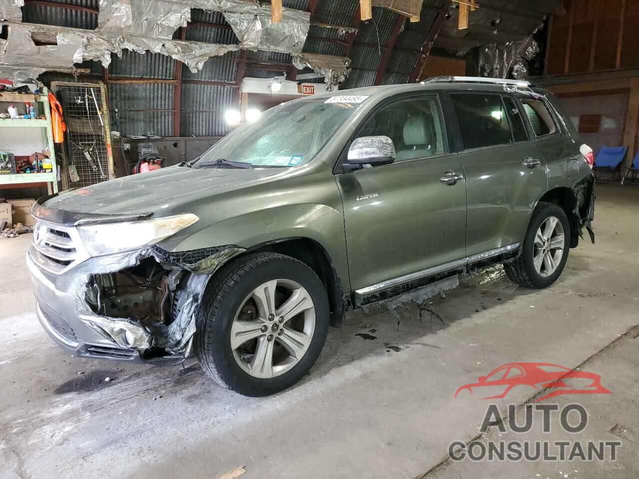 TOYOTA HIGHLANDER 2011 - 5TDDK3EH0BS091623