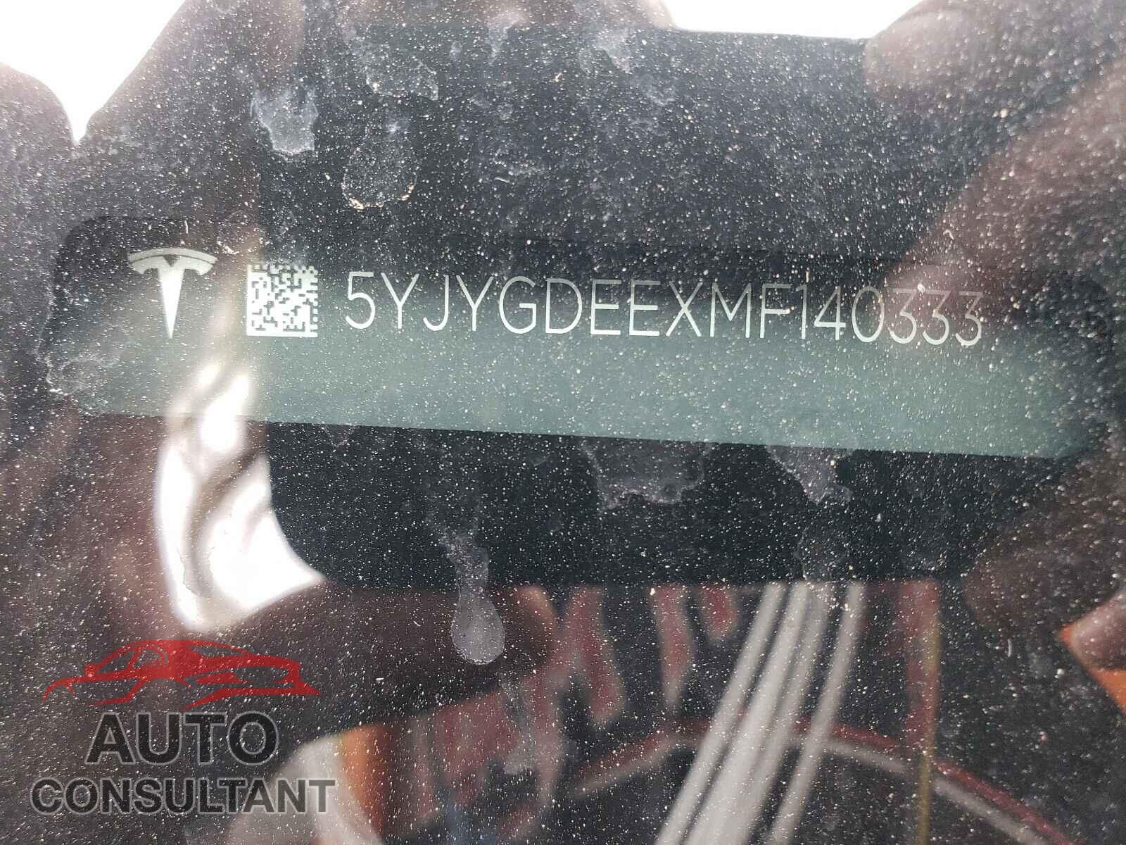 TESLA MODEL Y 2021 - 5YJYGDEEXMF140333