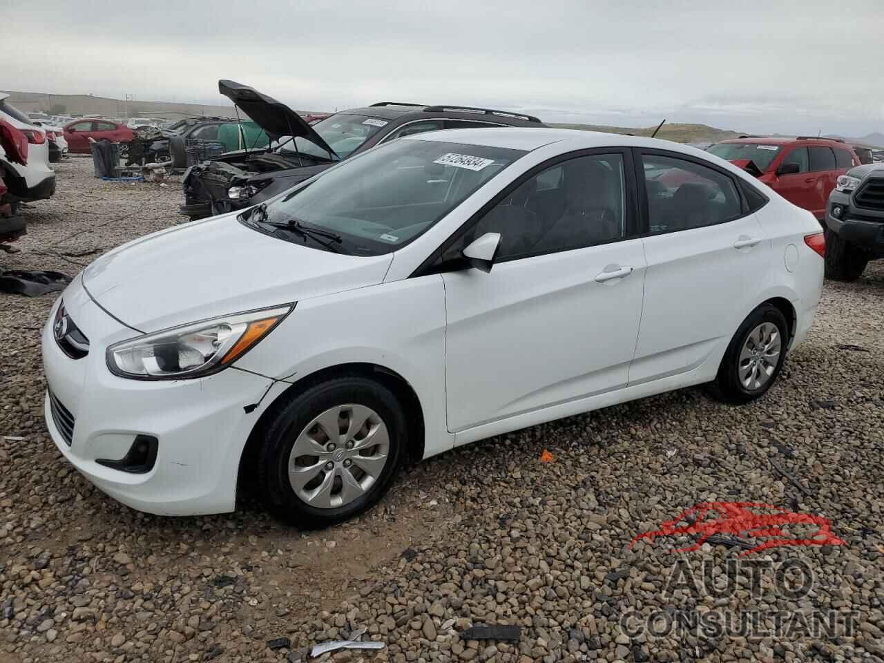 HYUNDAI ACCENT 2016 - KMHCT4AEXGU027761