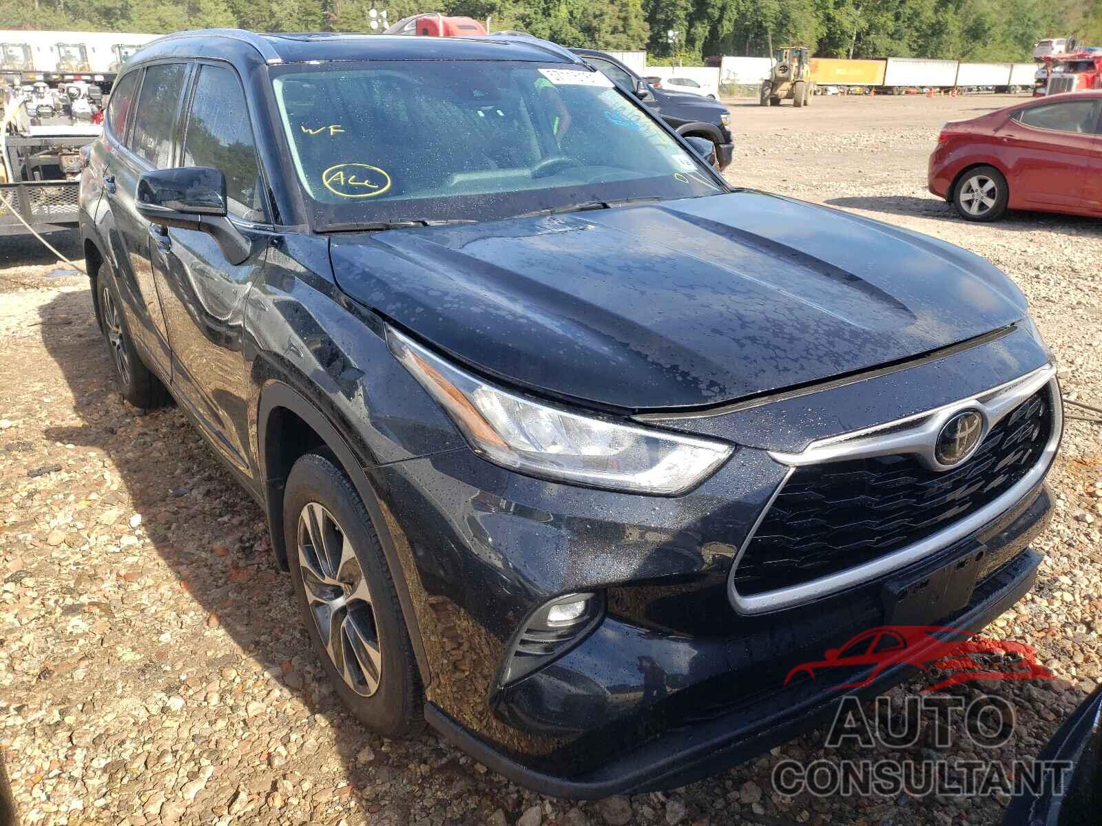 TOYOTA HIGHLANDER 2020 - 5TDHZRBH0LS003210