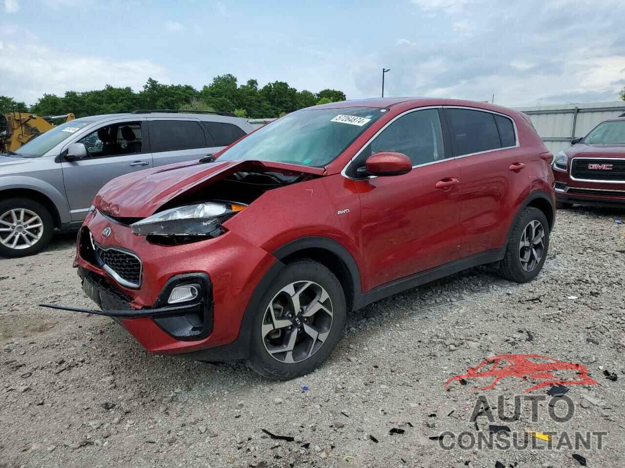 KIA SPORTAGE 2022 - KNDPMCAC5N7991949