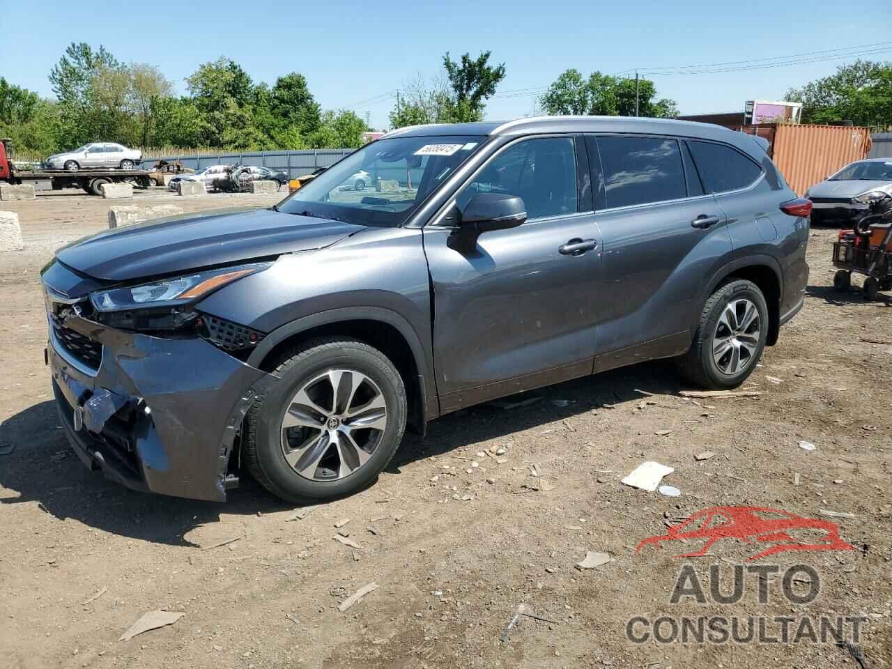 TOYOTA HIGHLANDER 2020 - 5TDGZRBH2LS023261